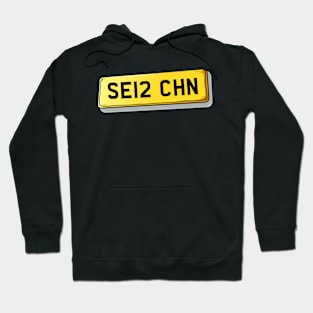 SE12 CHIN Chinbrook Number Plate Hoodie